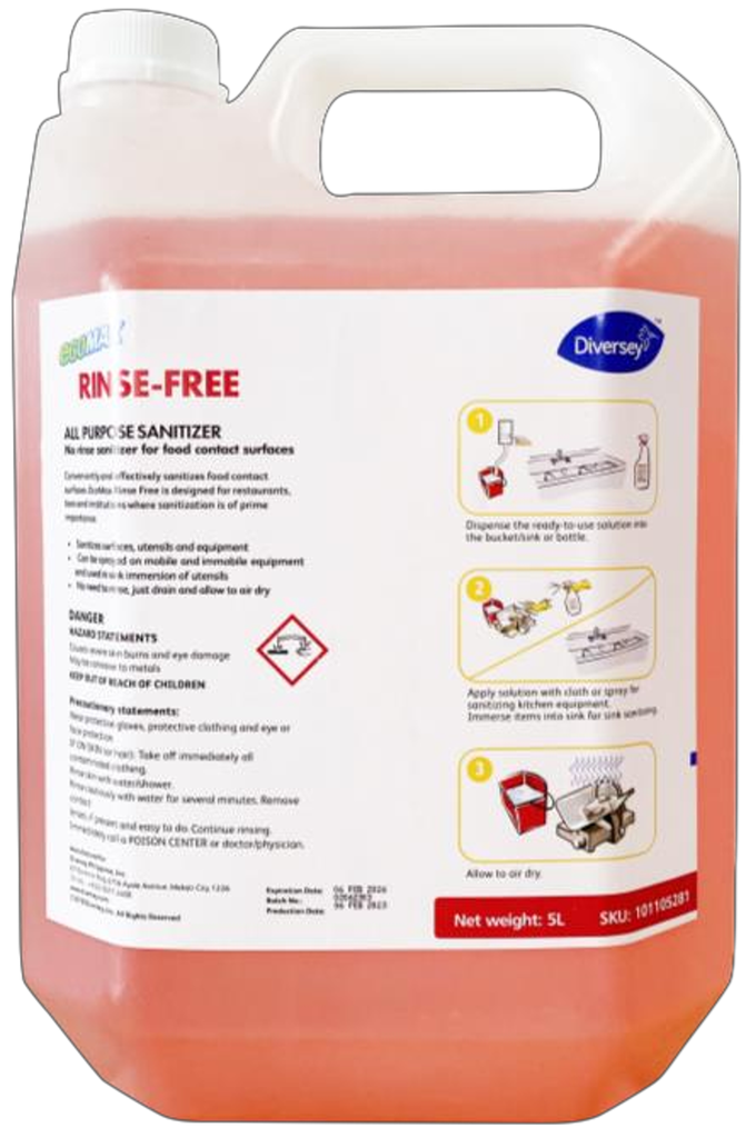 EcoMax RinseFree 2x5L PH